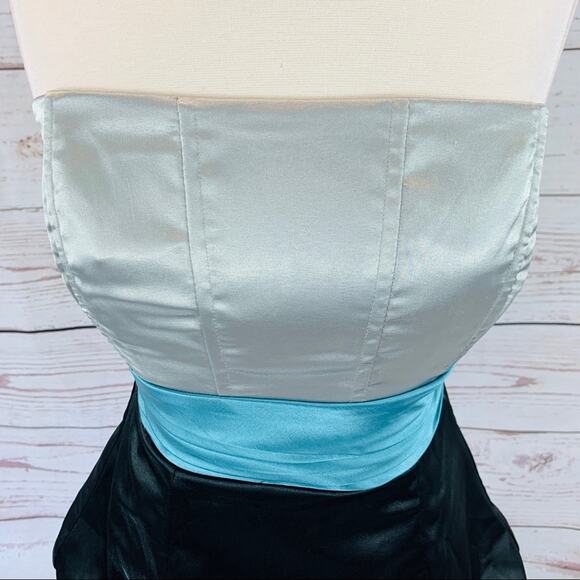 Speechless black silver teal balloon hem pickups - Picture 3 of 11